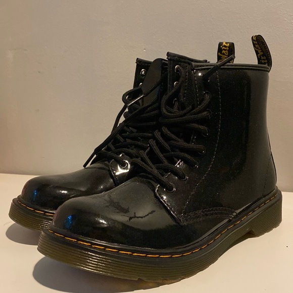 Worn once, Doc Martens with Bouncing Kids size